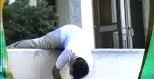 скейтер упал с бс5-0 и  сломал рукуЭ а дебилы ржут