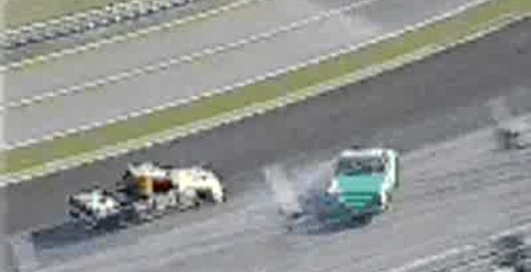 Nascar crash 2