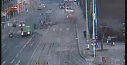 трамвай сошел с рельс