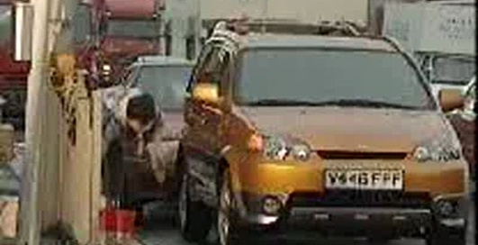 Автомойщик и хонда