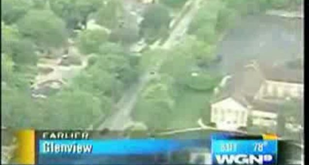 Погоня и арест парня