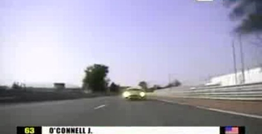 Aston Martin и  Corvette - Le Mans 2006