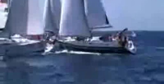 Столкновение яхт