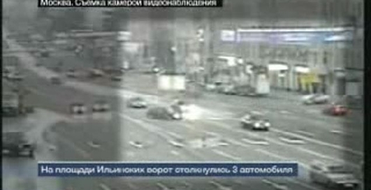 Аварии в Москве