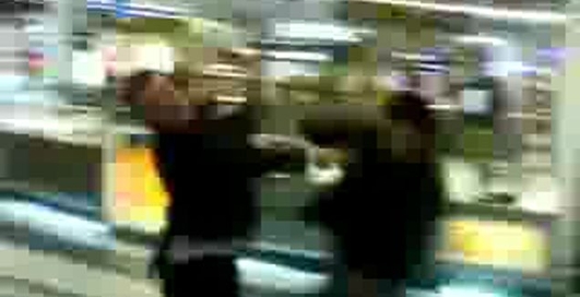 Драка с охраниками