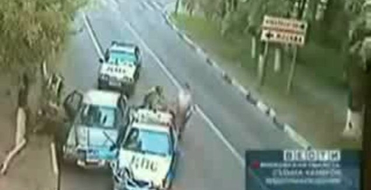 Задержание угонщиков