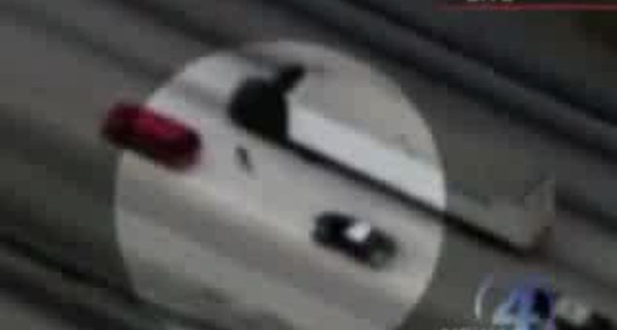 Невероятная погоня полиции за велосипедистом