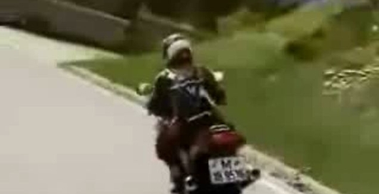 Супербайк авария