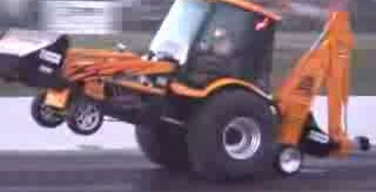 Супер мощный трактор