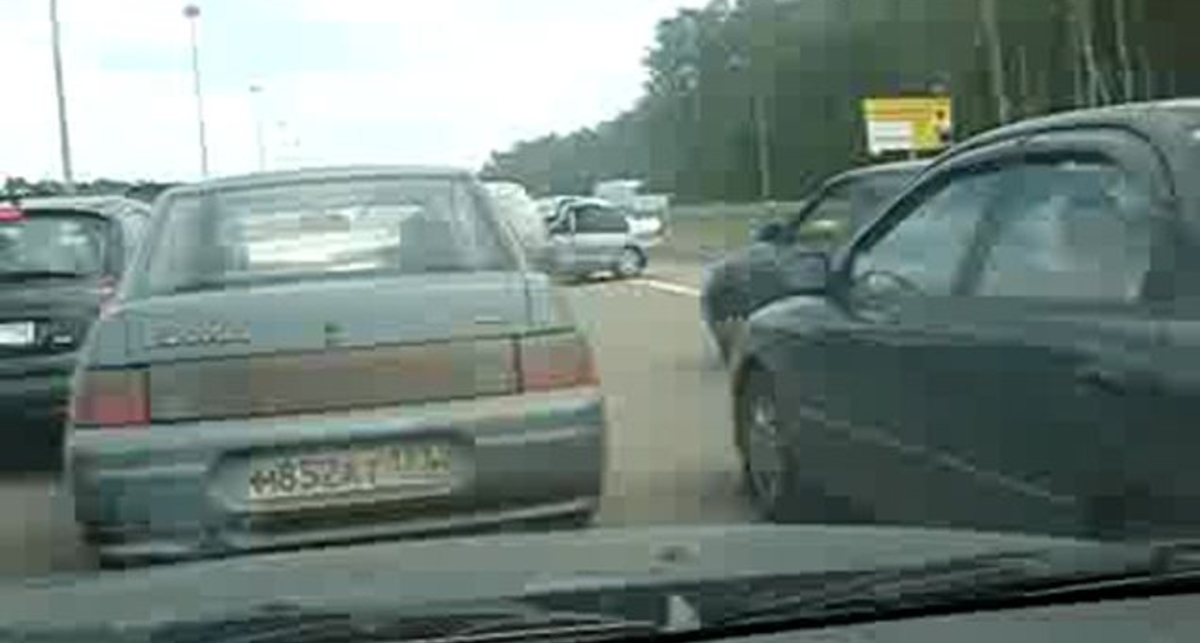 Авария 14.06.08г. у Внуково