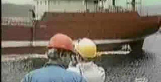 Не удачный спуск в воду!!!!!