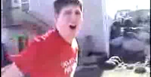 попав в яблучко