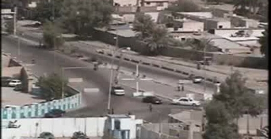 Взрыв в Ираке прямо на улице