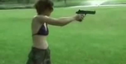 віддача прямо в лоб