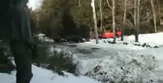 субару стрибнула на 30 футів