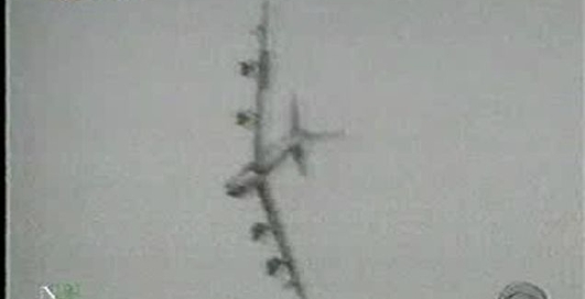 взрыв при посадке