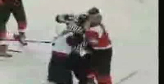 бійки в хокеї