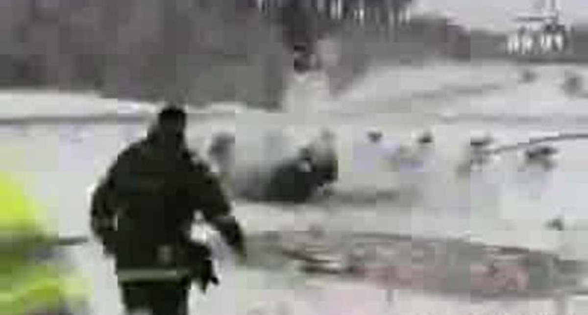 аварія під час репортажу