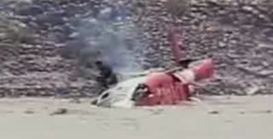 падіння рятувального гелікоптера