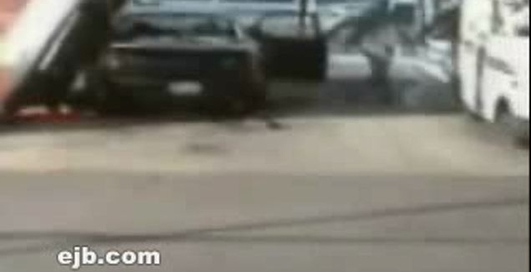 Заправка пожар