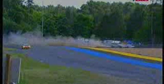 Ле Ман 2008. Столкновение порше