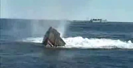 човен пішов на дно