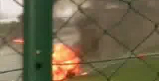 Катастрофа на гонках