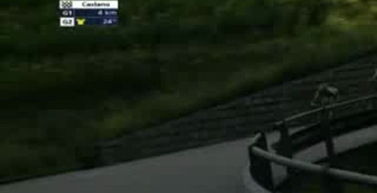 Велогонщик из Люксембурга не справился с управлением и улетел в пропасть