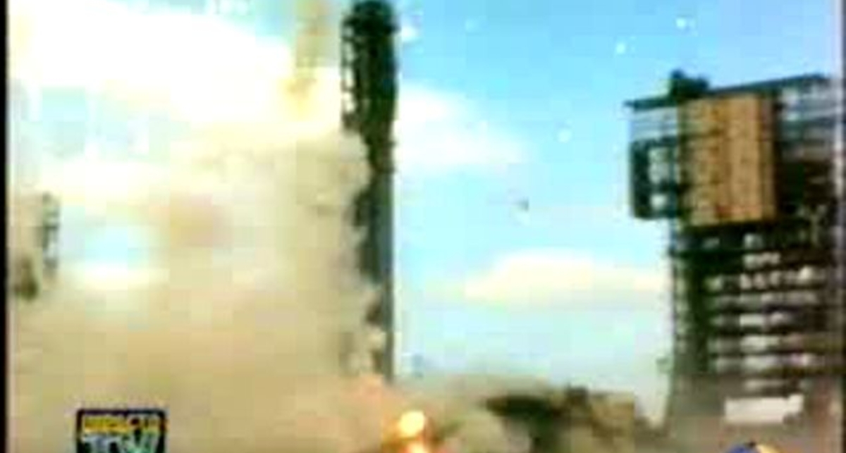 Взрыв ракеты