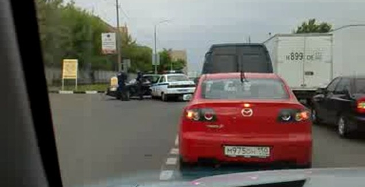 гаишники по встречке