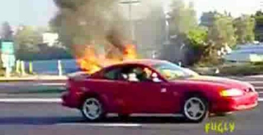 Горящий Ламборгини