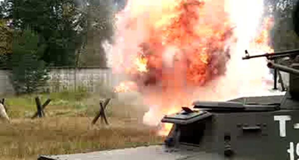 танковое сражение