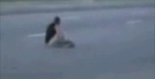 ПАДЕНИЕ МОТОЦИКЛИСТА