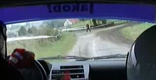 Неожиданность на дороге!