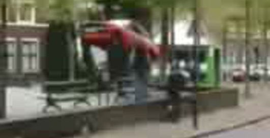 Нереально крутой прыжок на Бимере