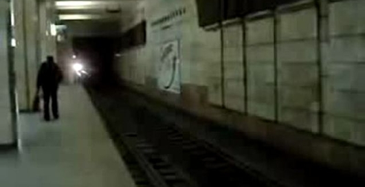 трамвай в метро