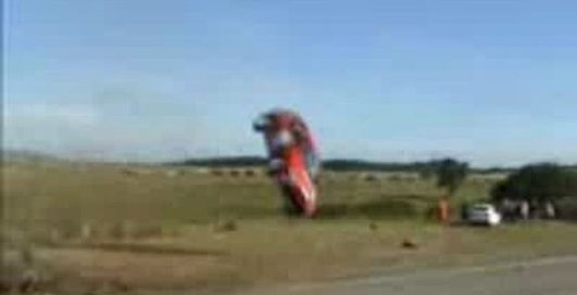 Авария с переворотом