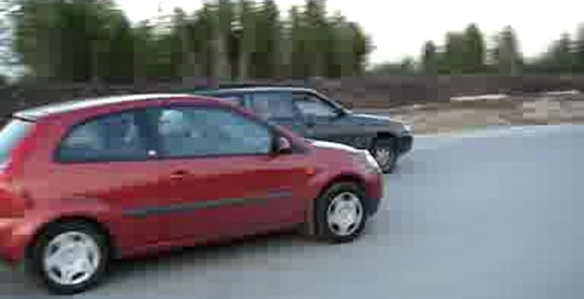 2111 vs Форд Фиеста (КПП робот)