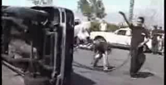 Приыгющее авто!