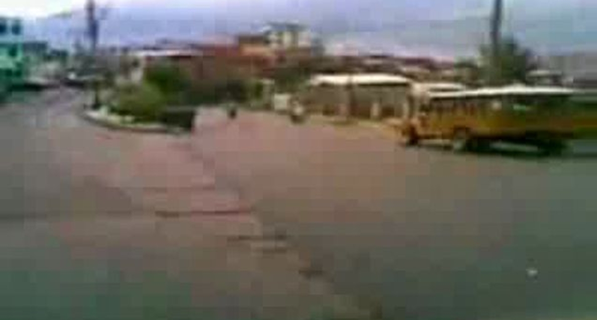 Страшнйы удар