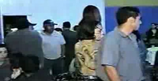 Горит свадебное платье