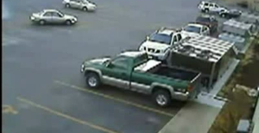 Пожар в супермаркете