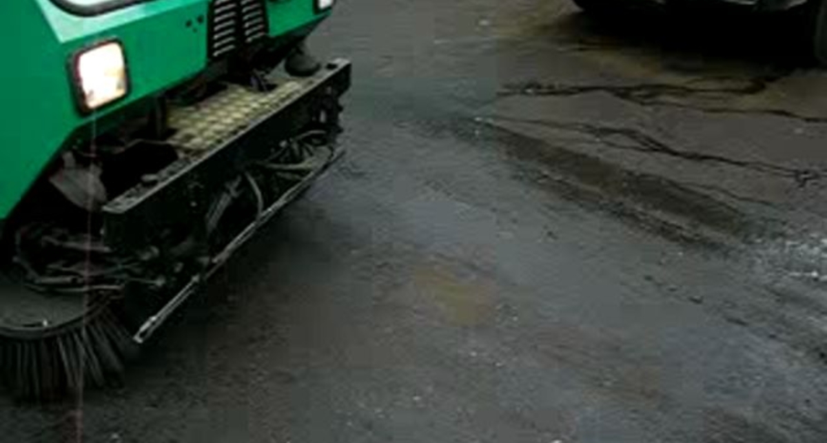 Убитая в Англии подметальная машина на предпродажных испытаниях