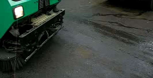 Убитая в Англии подметальная машина на предпродажных испытаниях