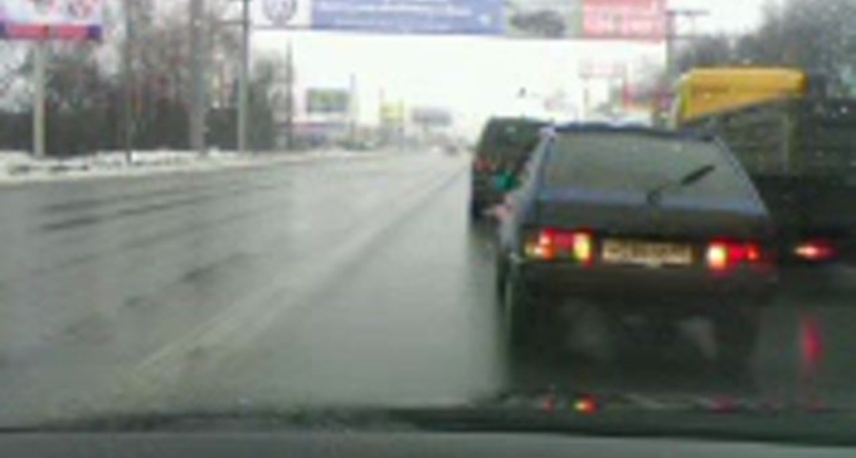 Беспредел на дорогах