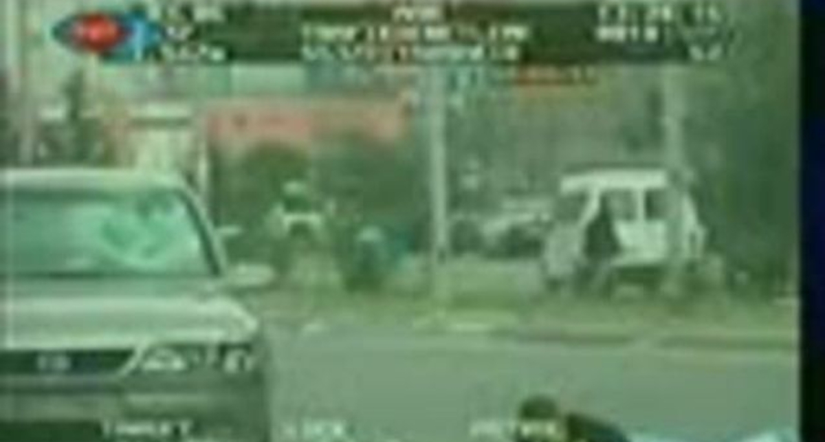 Мотоциклист - идиот