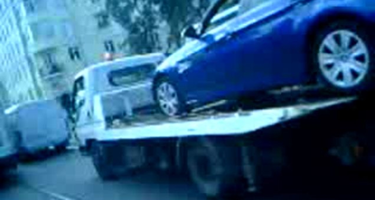 Катерина на автовозе ч. 2