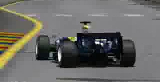 Tefonica Spyker F1 Toyota в Аделаиде