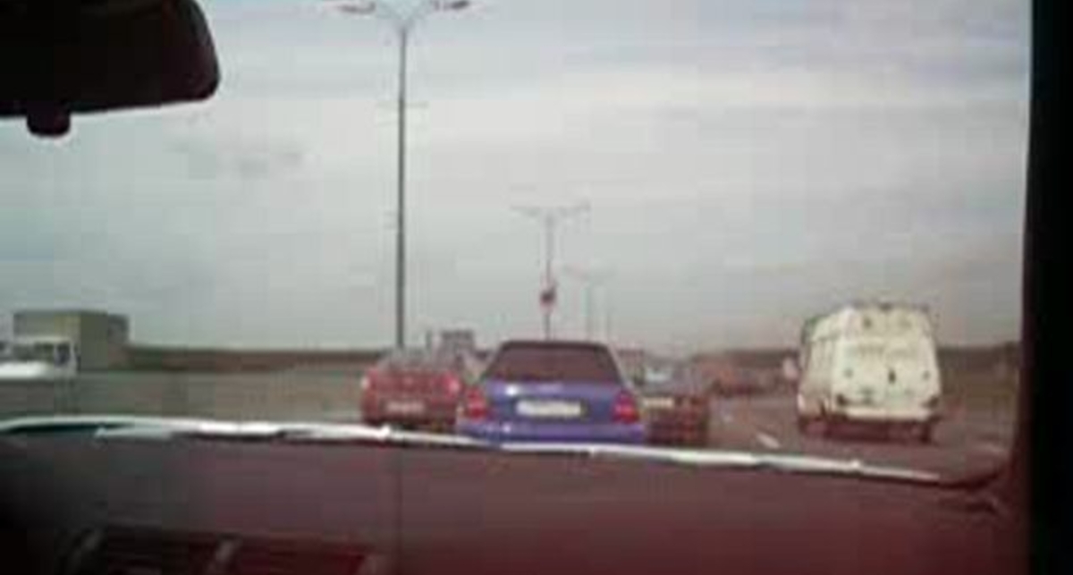 Гонки по МКАД (BMW vs AUDI)