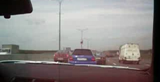 Гонки по МКАД (BMW vs AUDI)